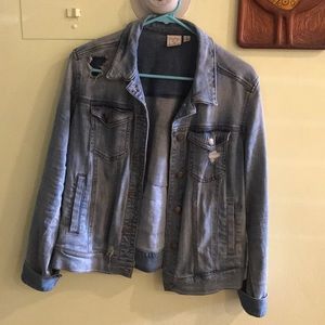 BP Nordstom light washed denim jacket